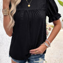 Black Small Love Kuza Lacy Whimsy Blouse