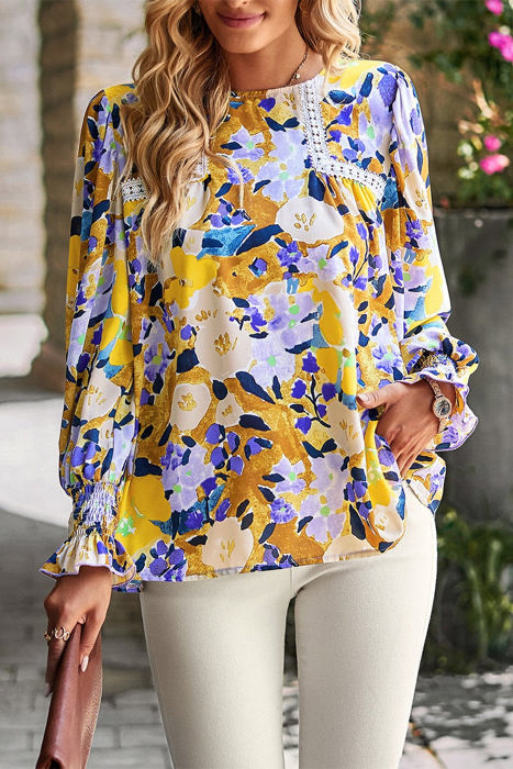 Love Kuza Painter’s Bloom Blouse