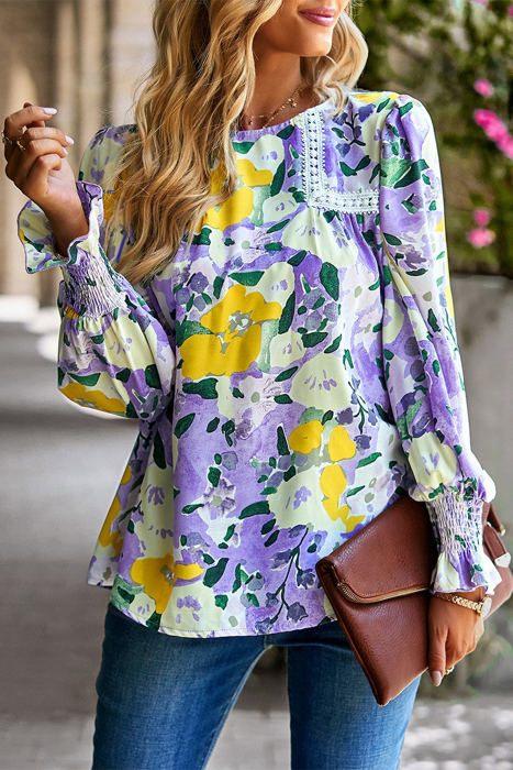 Love Kuza Painter’s Bloom Blouse