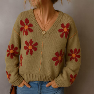 Love Kuza - Love Kuza Wildflower Bloom Sweater