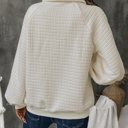  Love Kuza - Cloud Nine Waffle Pullover Sweater