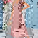  SALE!  Last Piece - Size XL only - Love Kuza Lace Neck Tiered Midi Dress