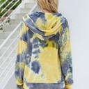  Love Kuza Tie Dye Zip Up Hoodie