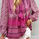  Love Kuza Boho Bloom Babydoll Blouse