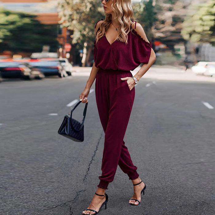 Love Kuza Chic Cascade Jumpsuit