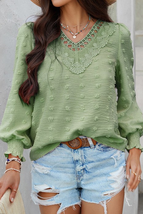 Love Kuza Gypsy Lace Blouse