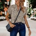  Love Kuza Dainty Bloom Vneck Blouse