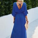  Love Kuza V-Neck Dolman Sleeves Maxi Dress