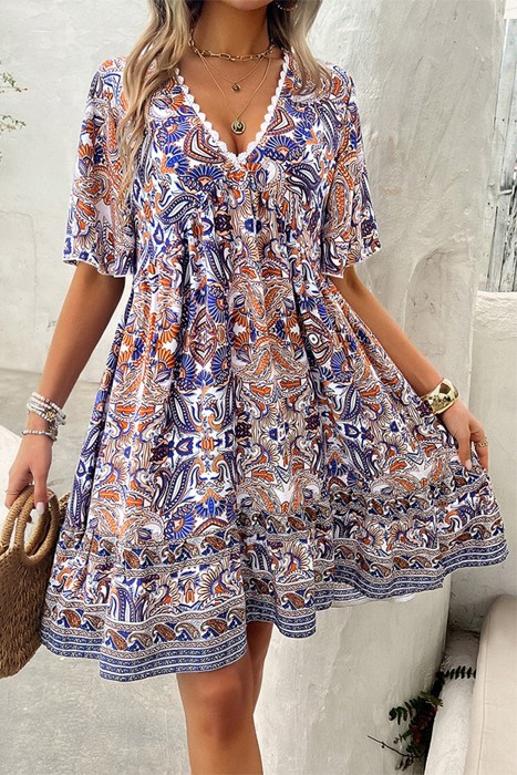 Love Kuza Paisley Whisper Dress