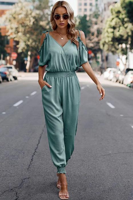 Love Kuza Chic Cascade Jumpsuit