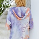  Love Kuza Tie Dye Zip Up Hoodie