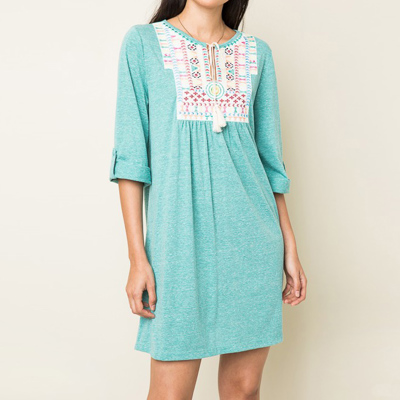 SALE!  Last Piece - Size S - Love Kuza Adorn Me Tunic Top