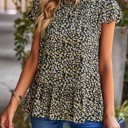  Love Kuza Bloom Ruffle Charm Blouse