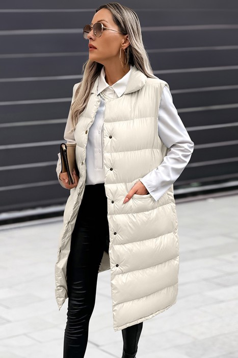 Love Kuza City Luxe Puffer Vest