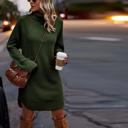  Love Kuza Chunky Turtleneck Sweater Dress