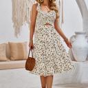  Love Kuza Petal Charm Midi Dress