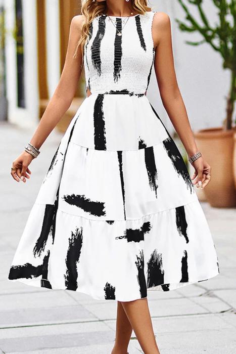 Love Kuza Canvas Couture Tiered Dress