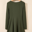  Love Kuza - Evergreen Charm Ribbed Dress