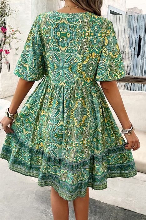 Love Kuza Paisley Whisper Dress