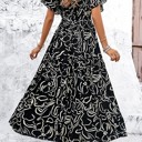  Love Kuza Floral Rhythm Wrap Dress