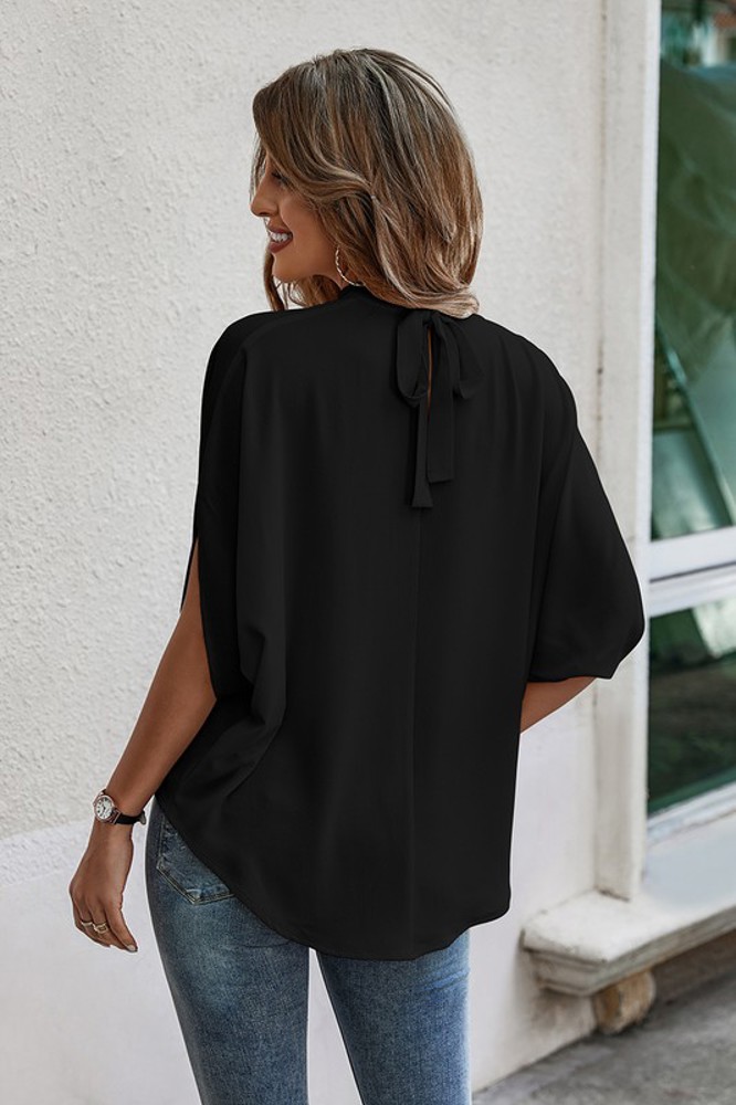 Love Kuza Luxe Drapes Blouse