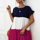  SALE!  Last Piece - Size L only - Love Kuza Color Cascade Dress