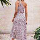  Love Kuza Blooming Asymmetry Midi Dress