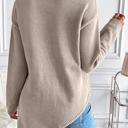  Love Kuza Asymmetric Grace Knit Pullover