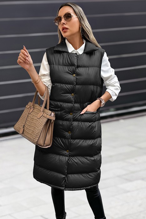 Love Kuza City Luxe Puffer Vest
