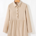 Oatmeal Small Love Kuza - Sandstone Stroll Corduroy Dress