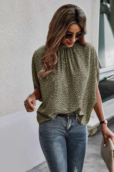 . Luxe Drapes Blouse
