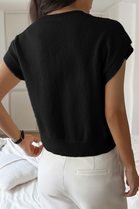 Love Kuza Chic Blossom Sweater Vest