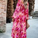  Love Kuza Elegant Flora Midi Dress