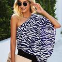 Love Kuza Savanna Style One-Shoulder Top