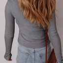  Love Kuza - Glimmer Thread Button Top