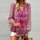  Love Kuza Boho Bloom Babydoll Blouse