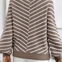  Love Kuza Striped Haven Knit Pullover Sweater