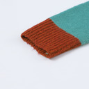  Love Kuza - Colorblock Horizon Knit Sweater