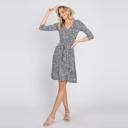  Love Kuza Modern Polka Venechia Essential Wrap Dress