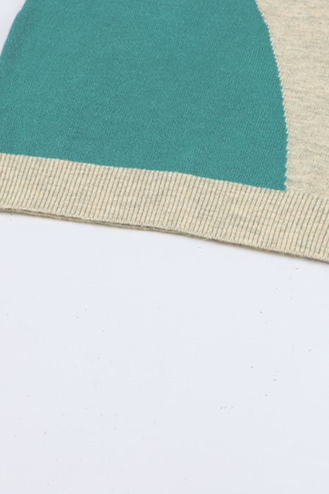 Love Kuza - Colorblock Horizon Knit Sweater