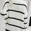  Love Kuza Black Stripes Cozy Sweater