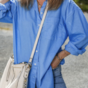  Love Kuza - Seaside Linen Blend Button-Down