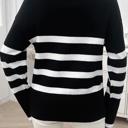  Love Kuza Collared Streak Pullover