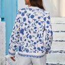 Love Kuza Cobalt Bloom Blouse
