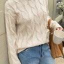  Love Kuza Cozy Waves Cable Knit Sweater
