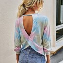  Love Kuza Twist & Shine Tie-Dye Top