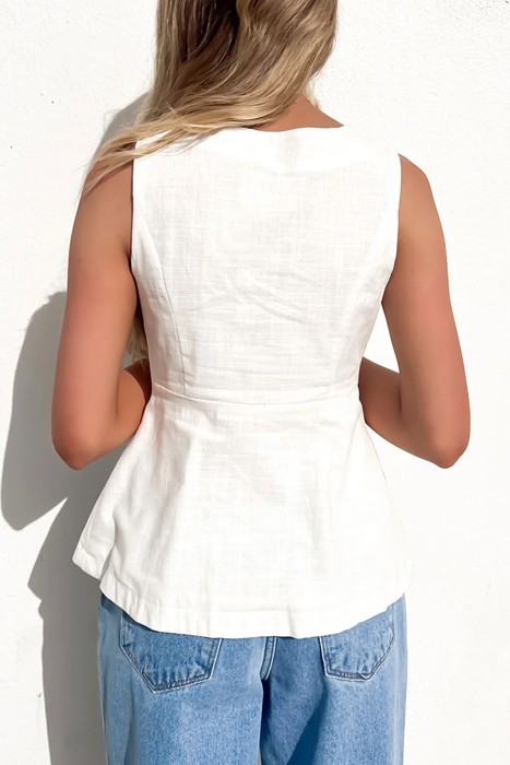 Love Kuza Breezelinen Vest