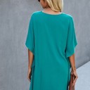  Love Kuza V Neck Dolman Sleeves Dress