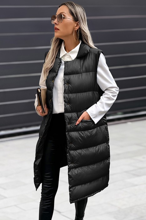Love Kuza City Luxe Puffer Vest