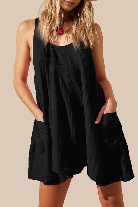 Love Kuza Breezy Backtie Coverup Tunic Dress